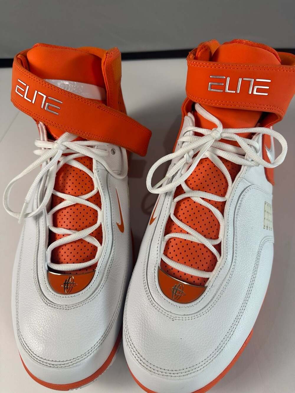 2006 Nike Air Max Elite TB White Team Orange Size 18 Unworn Deadstock 314185-911